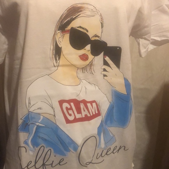 cute print T-shirt - Picture 2 of 4